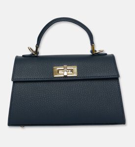Maya.M The Signature Leather Bag, Navy, Packshot View