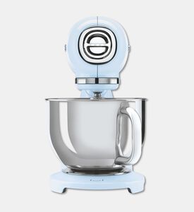 Smeg Side Handle Stand Mixer, Blue, Packshot View