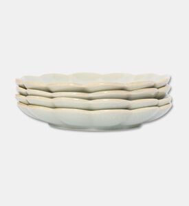Home Deco and More Celadon Petal-shaped 4-piece Serving Dish Set, Packshot View
