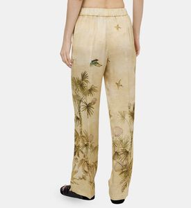 The Sacred Forest Satin Envers Trousers
