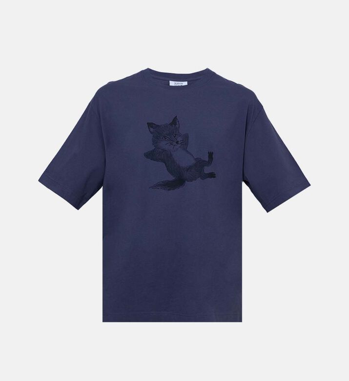 Cotton Chillax-print T-shirt Cotton Chillax-print T-shirt