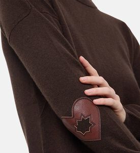 Zadig et Voltaire Relaxed-fit Long-sleeve Sweater, Dark-brown, L, Model View