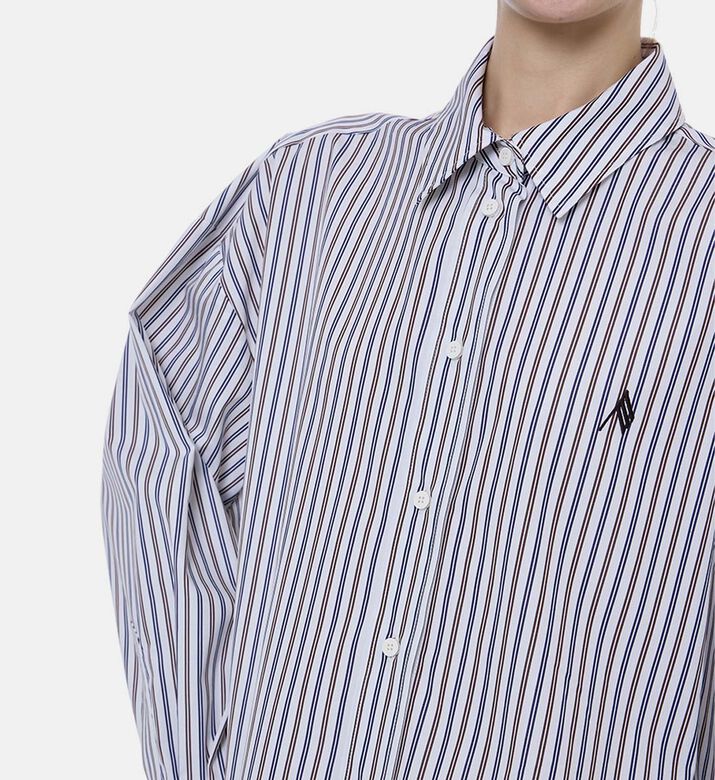 Stripe Pattern Long-sleeve Shirt Stripe Pattern Long-sleeve Shirt