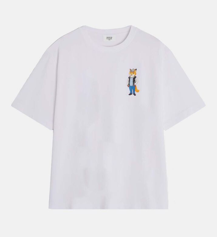 تيشيرت فضفاض بأكمام قصيرة