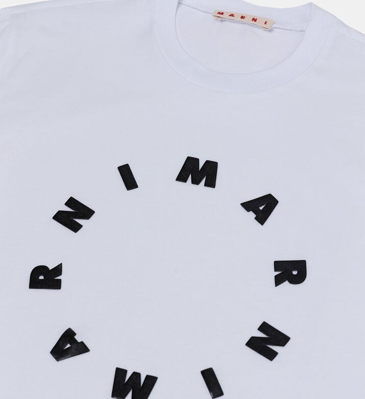 Cotton Round Logo-print T-shirt Cotton Round Logo-print T-shirt