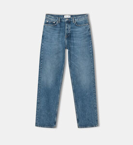 Straight Leg Denim Pants