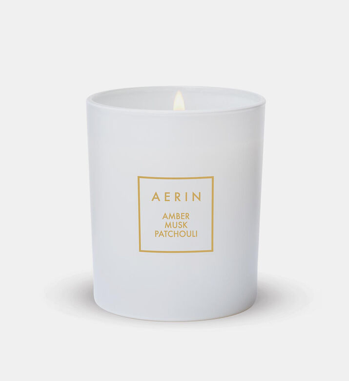 Amber Musk Patchouli Scented Candle