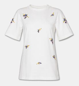 Beatrice B Embroidered Short-sleeve T-shirt, Packshot View