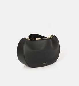 Strathberry Crescent Moon-shape Bag, Black, Packshot View