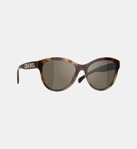 Crystal Cat-eye Sunglasses