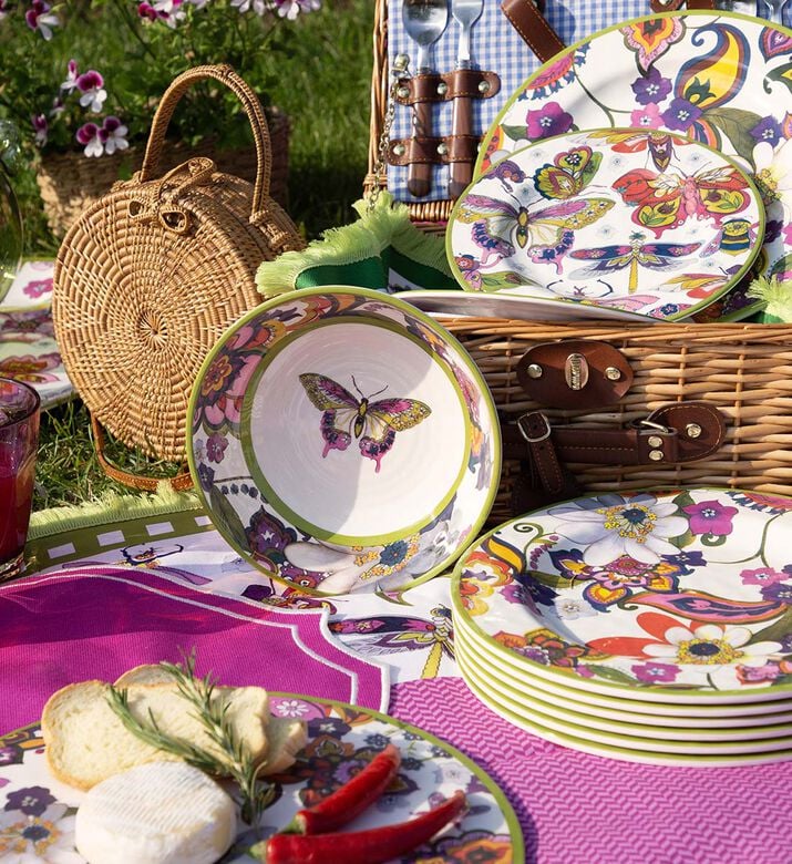 Amazzonia Butterfly Soup Plate Amazzonia Butterfly Soup Plate