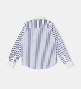 قميص كلاسيكي بطبعة مخططة