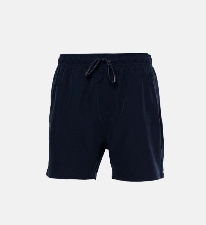 Drawstring Waist Swim Shorts