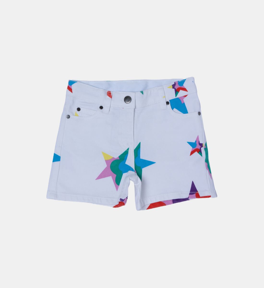 Star shorts denim top