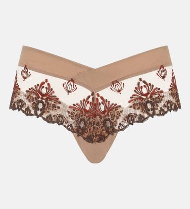 Embroidered Shorty-style Brief