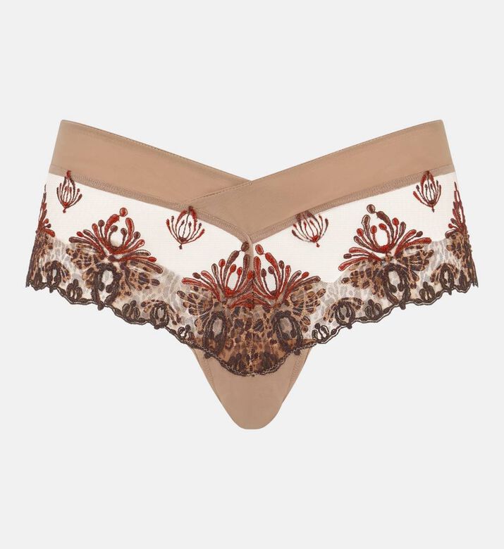 Embroidered Shorty-style Brief