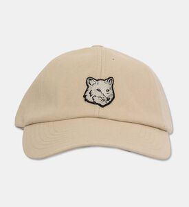 Maison Kitsune Cursive Logo Embroidery Adjustable Camper Hat, Packshot View