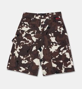 MSGM Camouflage Cargo Shorts, Packshot View