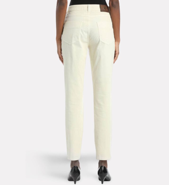 Luisa Spagnoli Oclide Straight-leg Trousers, Model View