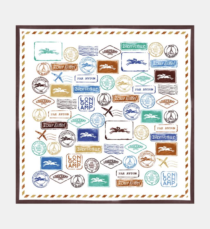 Longchamp Scarf Soie, Packshot View
