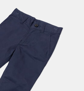 Adjustable Elastic Waistband Slim-fit Pants