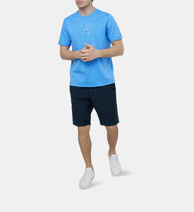 Tonal Laurel Embroidered T-shirt