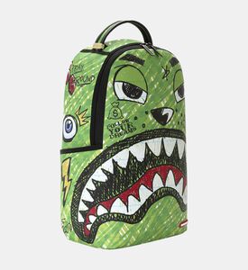 Sprayground Backpack Money Bear Doodle, Packshot View
