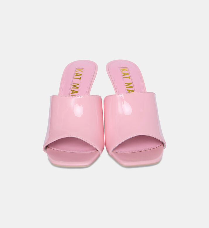 حذاء أريا مفتوح من خلف بكعب عالٍ شامواه