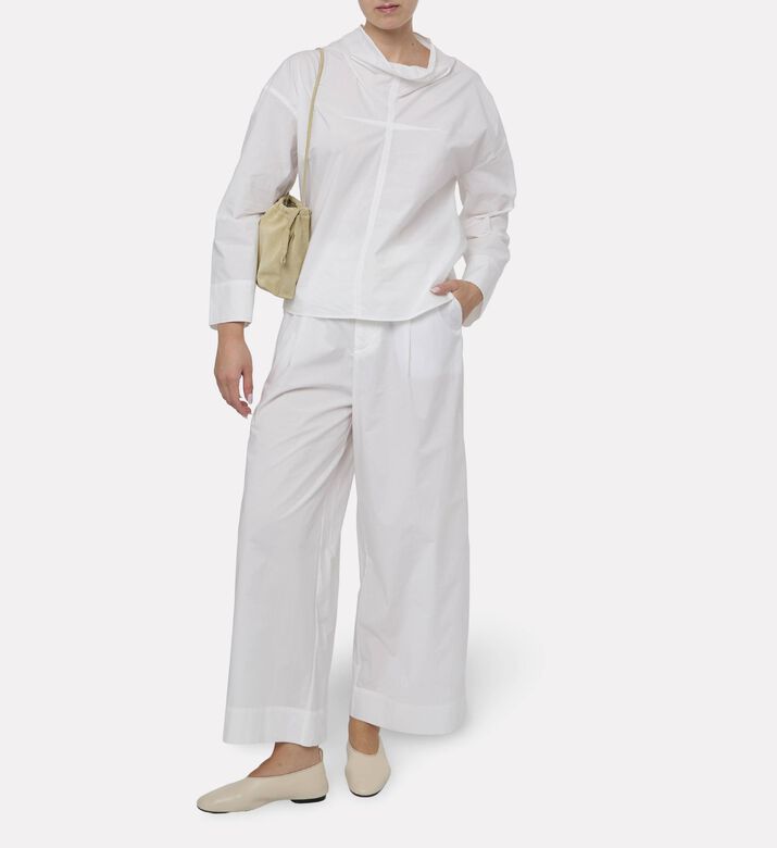 Soeur Hugues Wide-leg Trousers, Model View