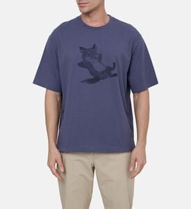 Cotton Chillax-print T-shirt Cotton Chillax-print T-shirt