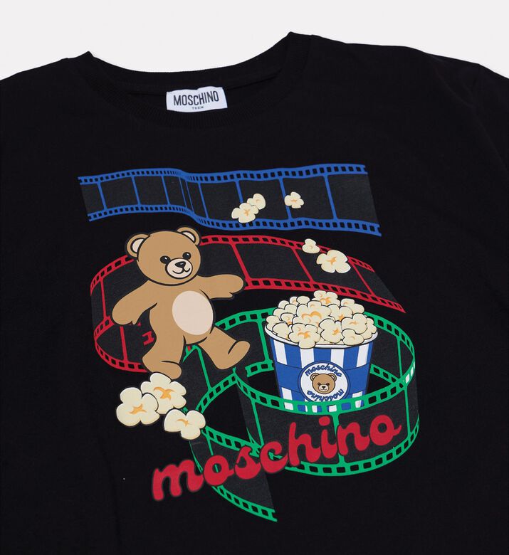 Moschino Kids Film-strip Teddy Maxi T-shirt, Packshot View