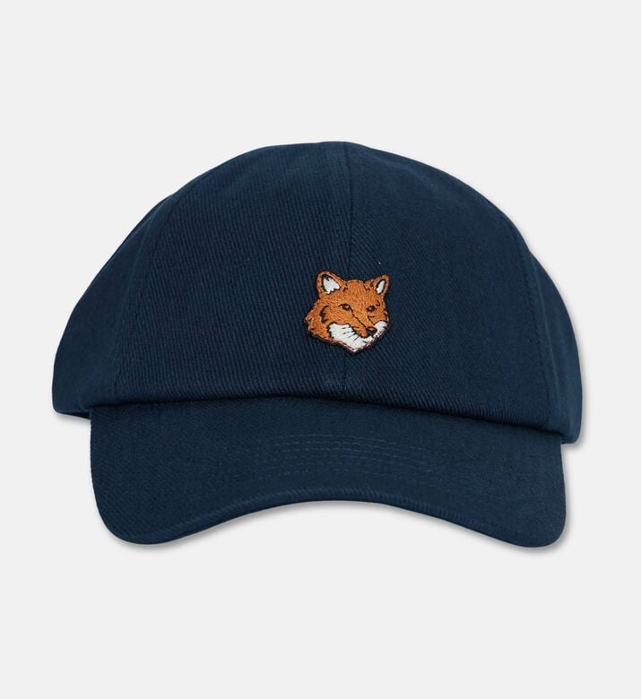 Maison Kitsune Cap Fox, Navy, 55, Packshot View