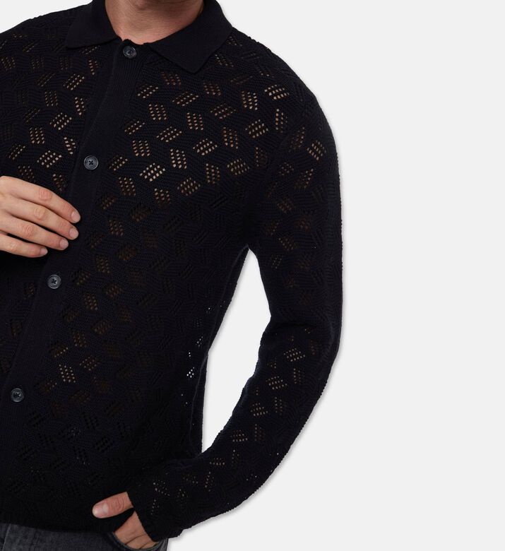 Les Deux Shirt Eloi, Black, L, Model View