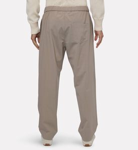MM6 Drawstring Closure Regular-fit Pants, Model View