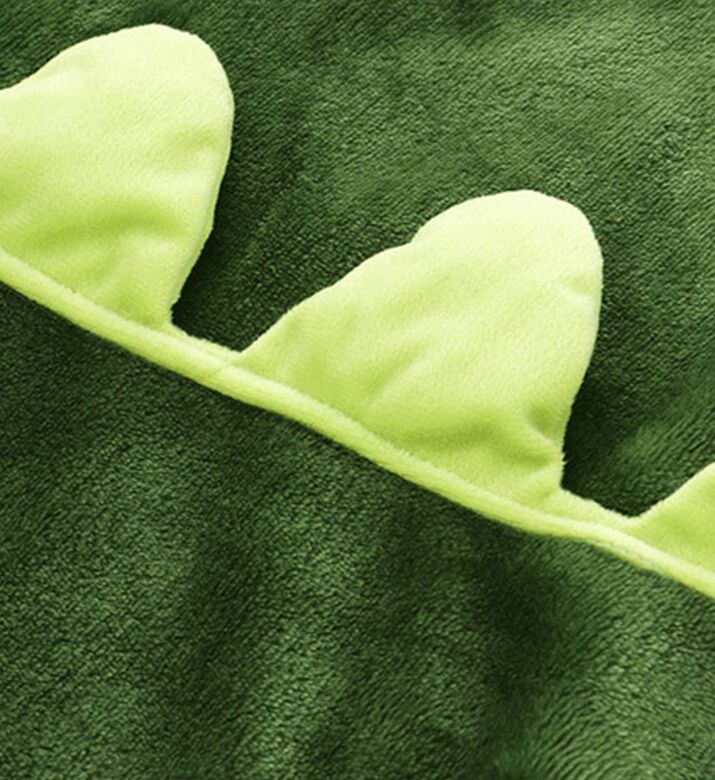 بطانية كيس نوم بشكل تمساح 155 × 50 سم