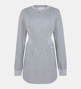 فستان سويت شيرت بنمط كورسيه