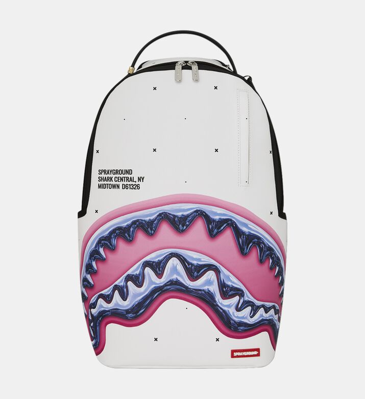 Sprayground Backpack Chrome Shark, Packshot View