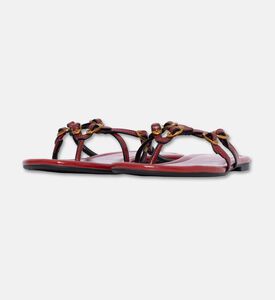Marc Jacobs Shoes The Kiki Sndl, Dark-red, Eu-38, Packshot View