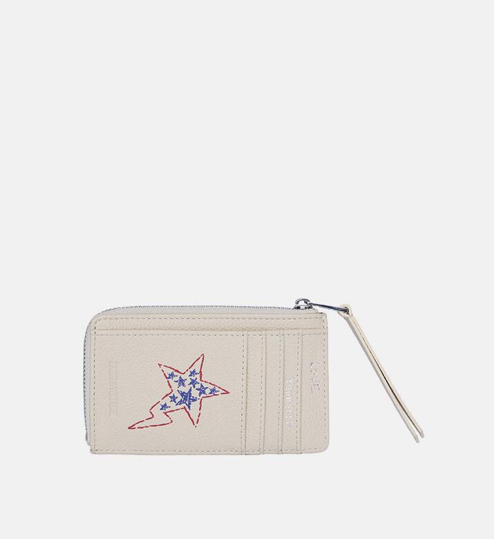 Leather America Card Wallet