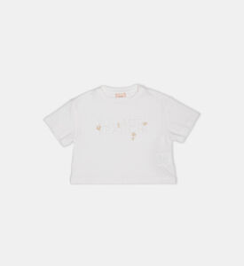 تيشيرت قطن بأكمام قصيرة