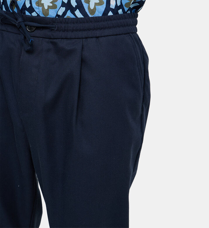 Morton Cotton-wool Blend Twill Joggers Morton Cotton-wool Blend Twill Joggers