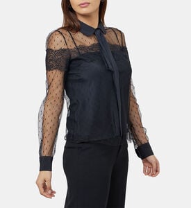 Sheer Point D Esprit Blouse Sheer Point D Esprit Blouse
