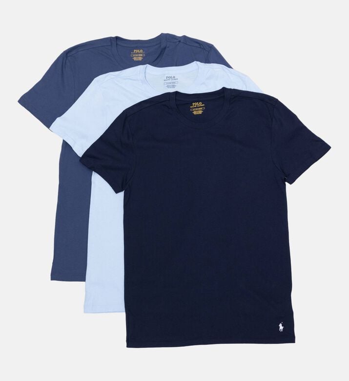 Ralph Lauren Cotton Crewneck 3-pack Undershirts, Packshot View