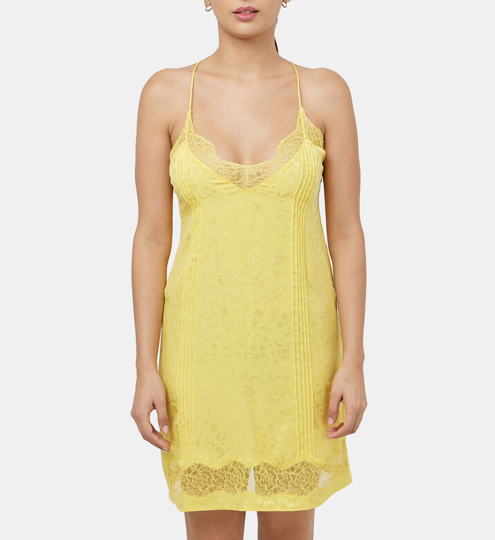 Crystal Jac Leo Draped Mini Dress Crystal Jac Leo Draped Mini Dress