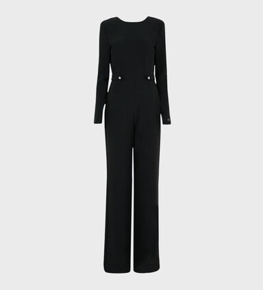 Uniform Stretch Cady Jumpsuit