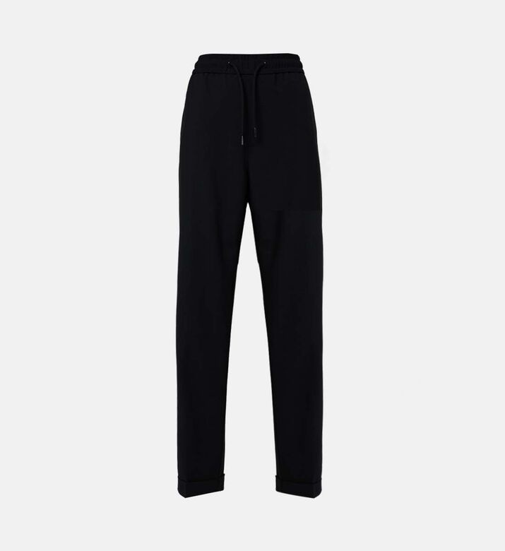 Elasticated Waist Tapered Pants