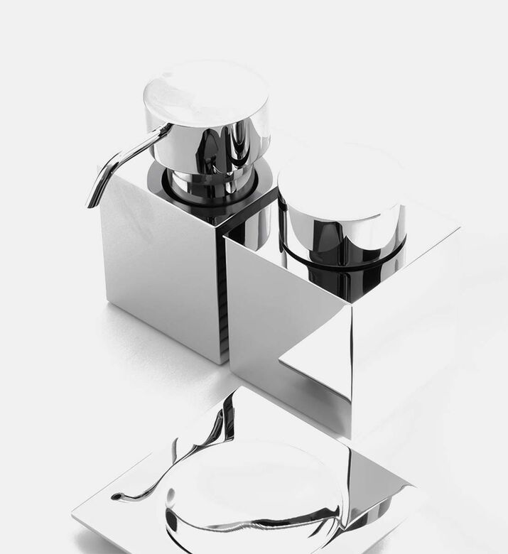 Chrome Brass Soap Dispenser