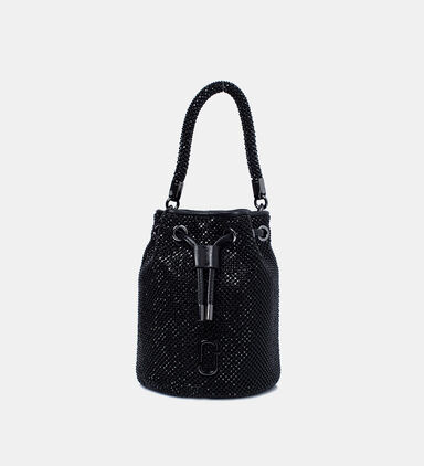 The Rhinestone Mini Bucket Bag