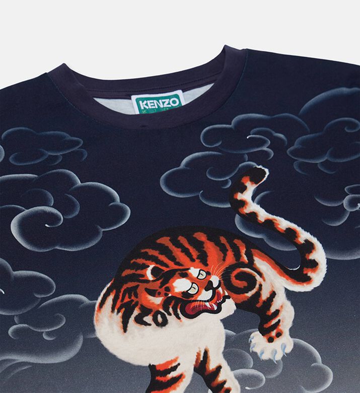 Kenzo Cotton Cloud-print Short-sleeve T-shirt, Packshot View