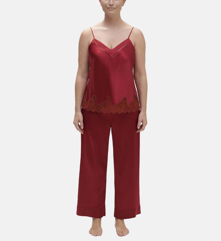 Dream Nocturne Silk Lace Top
